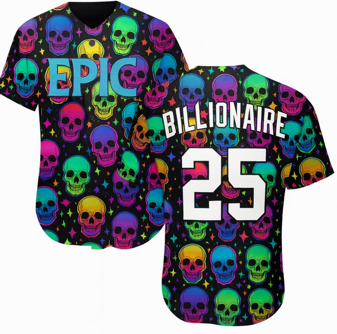 Epic baseball jersey for Minnie and me