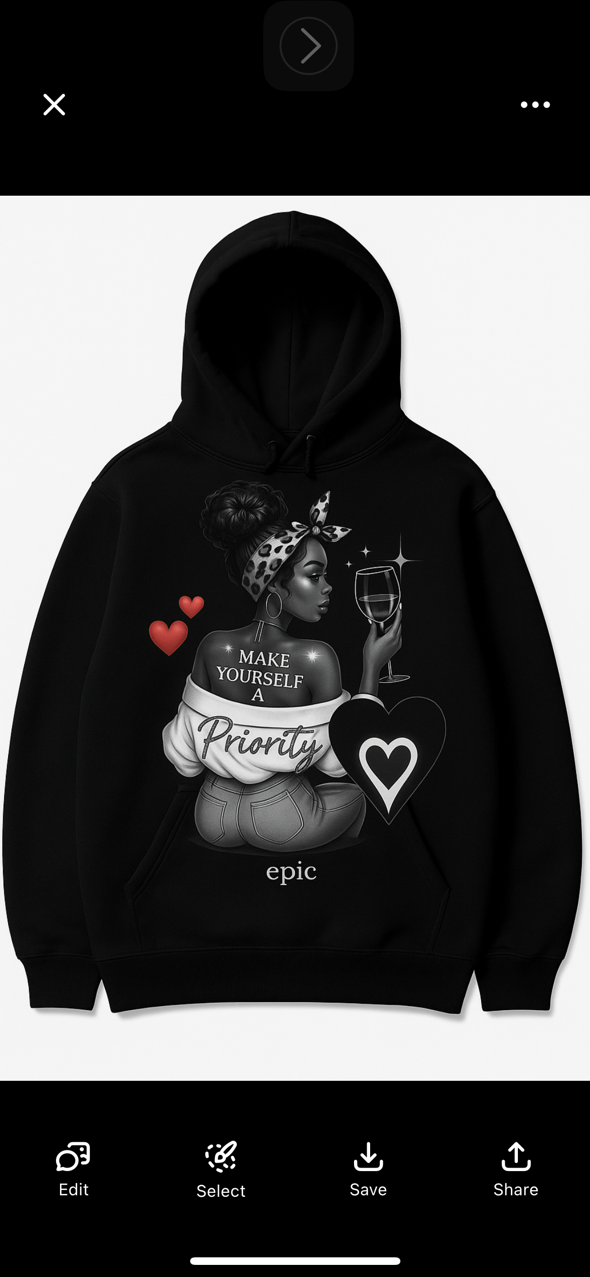 Epic oversized hoodie