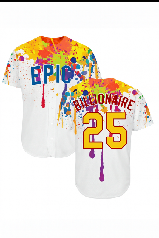 Epic baseball jersey for Minnie and me