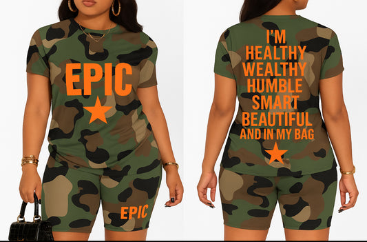 Epic affirmation short set