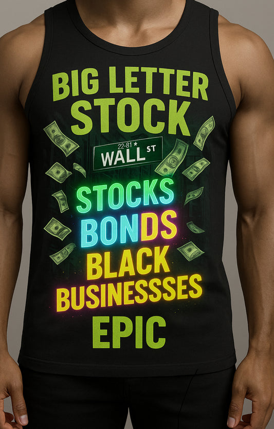 Big letter stock tees