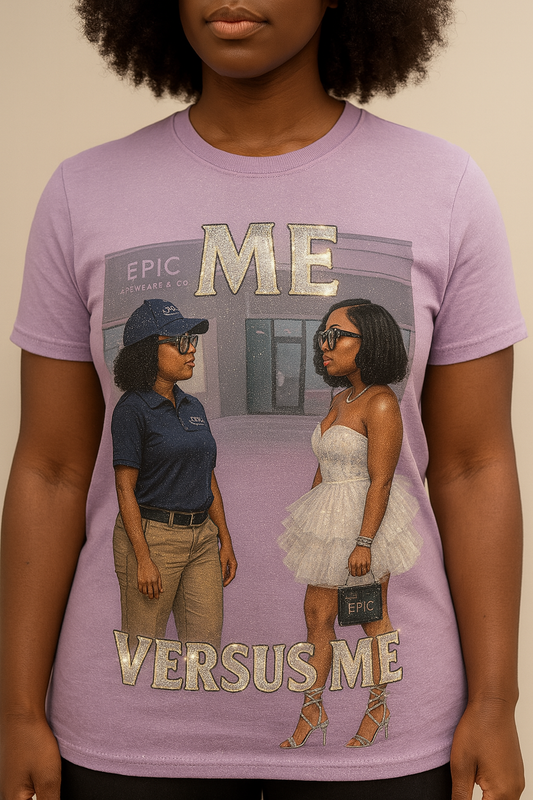 Me versus me tee